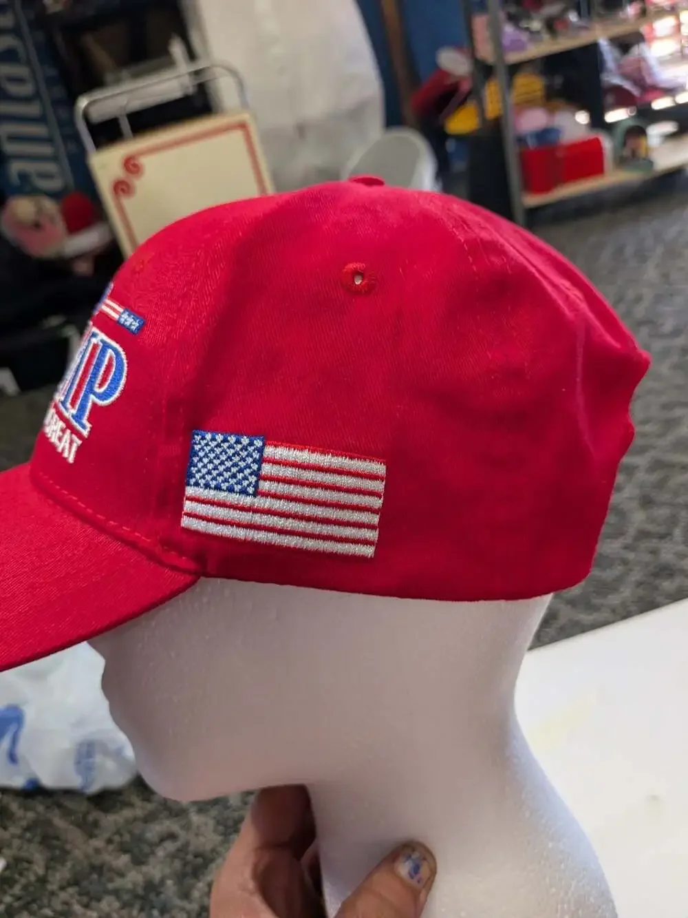 Donald Trump 2020 Keep America Great Red Embroidered Cap Hat
